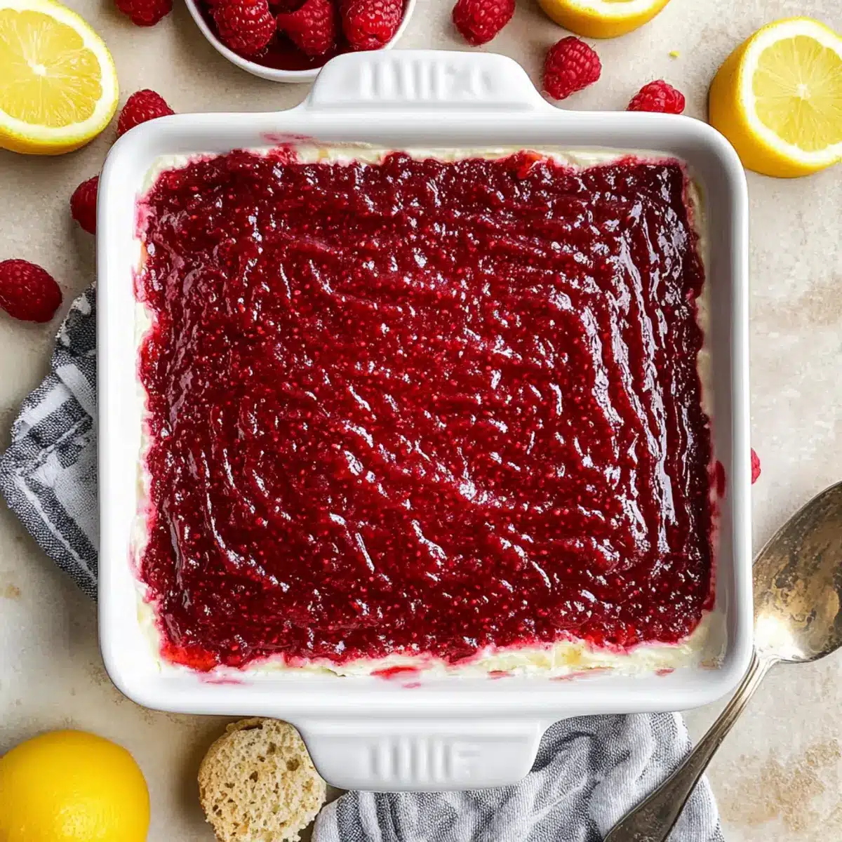 Raspberry Tiramisu