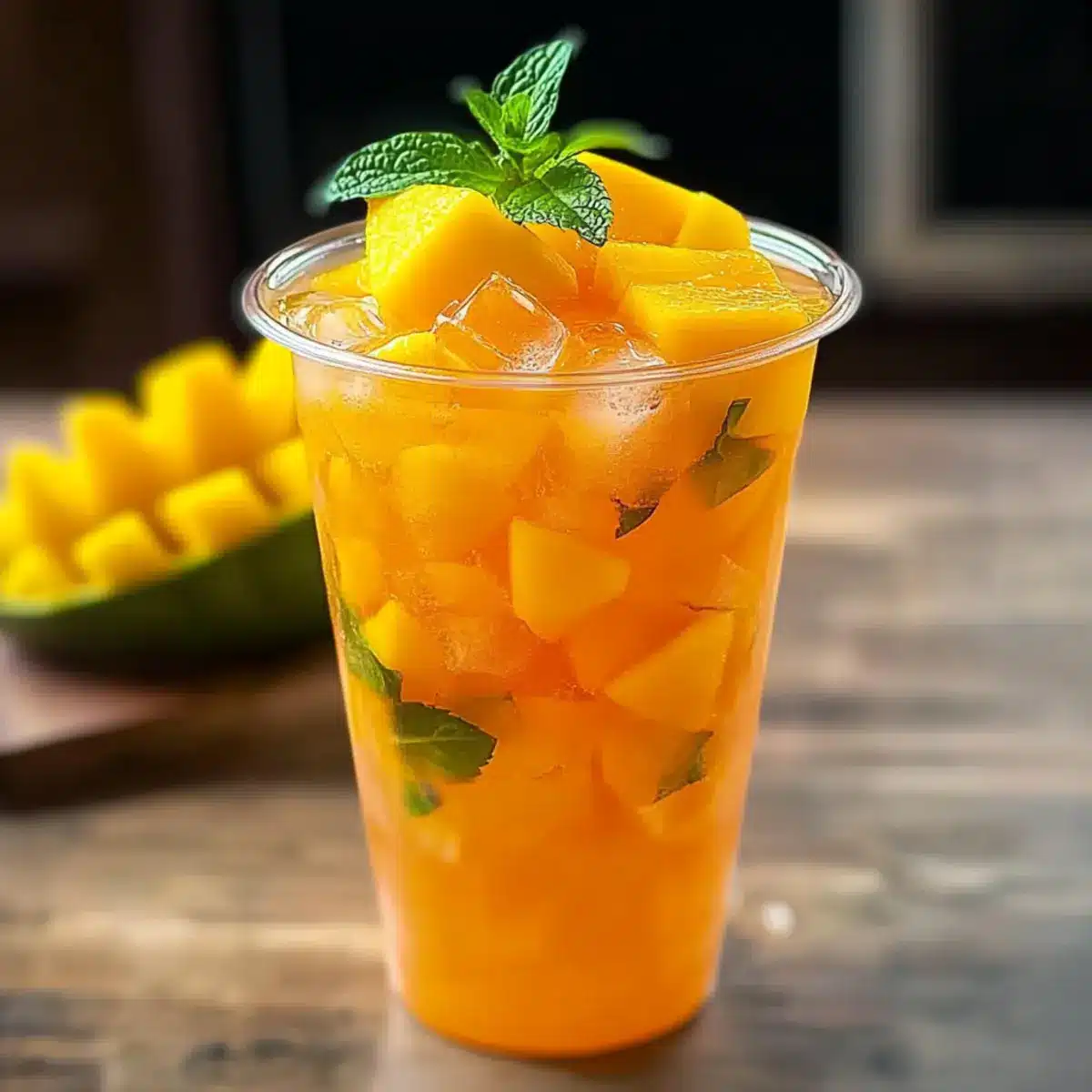 Mango Iced Tea