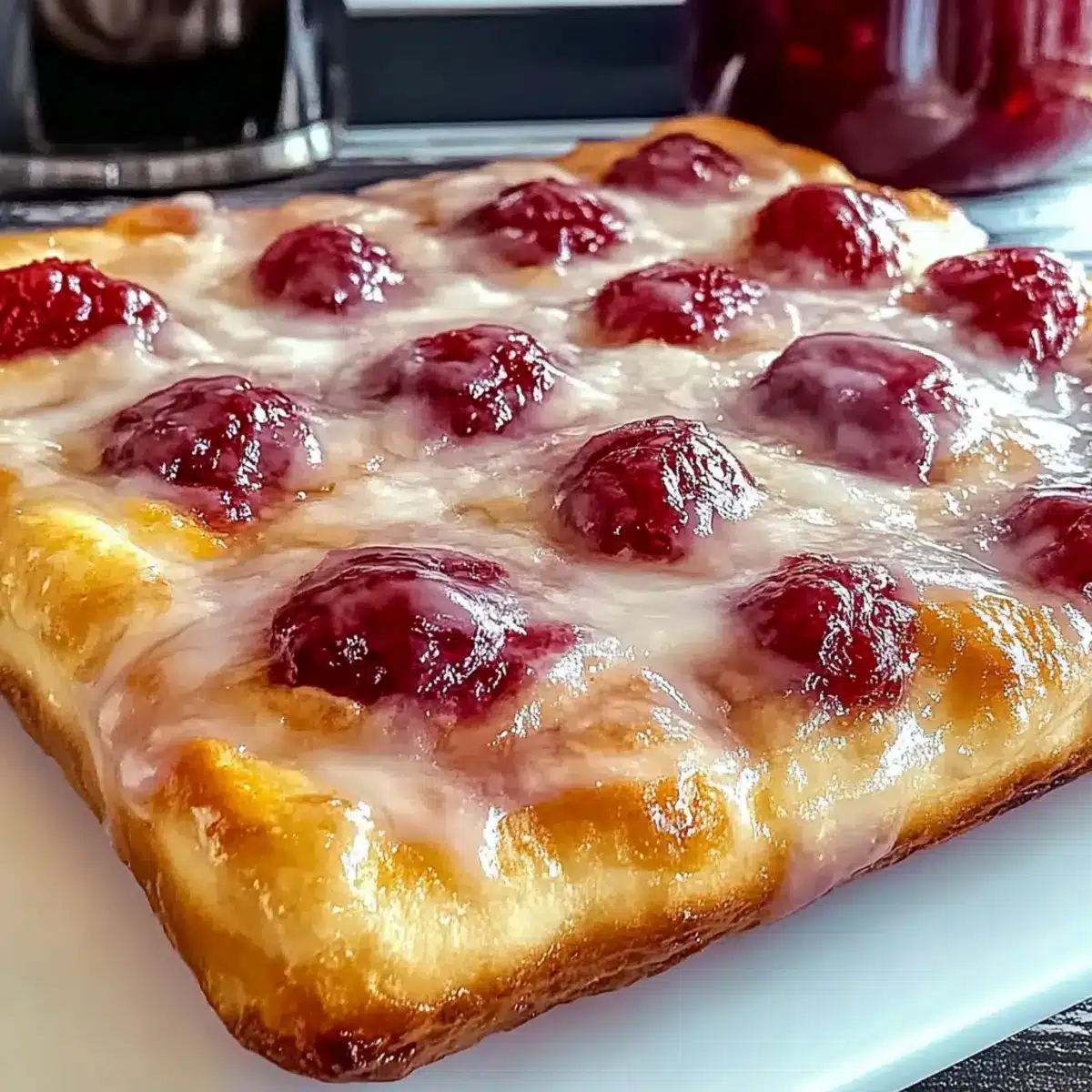 Jam Donut Focaccia