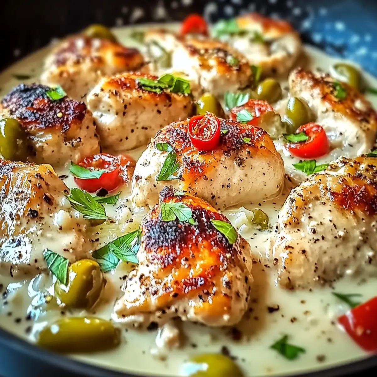 Pepperoncini Chicken Skillet