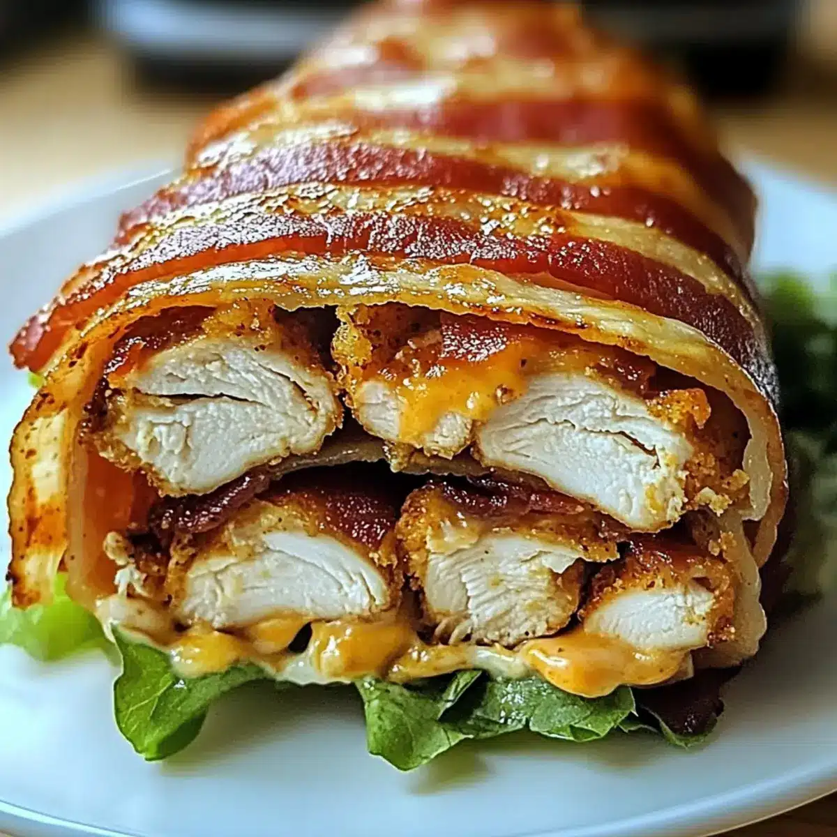 Crispy Chicken Bacon Wrap