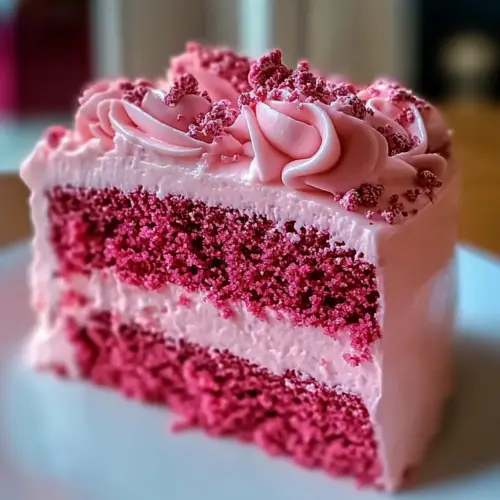 Pink Velvet Cake for Mother’s Day