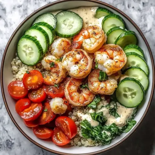 Shrimp Quinoa Bowl