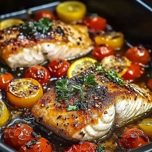 Mediterranean Baked Fish