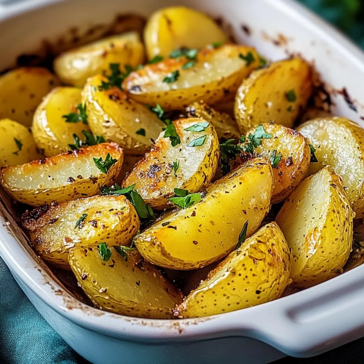 Easy Greek Lemon Potatoes Recipe