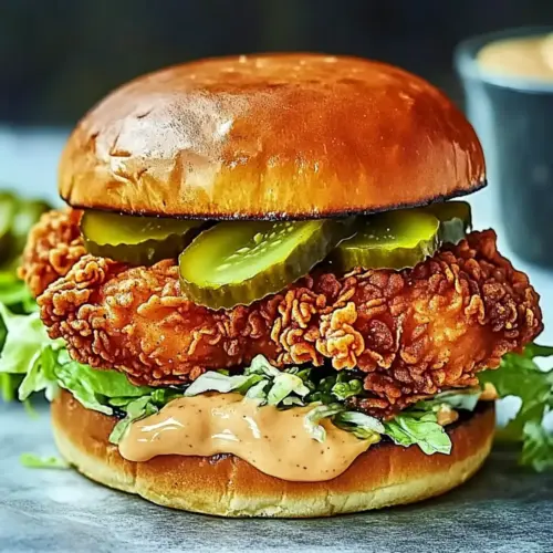 Fried Chicken Sandwich Recipe with Buttermilk and Pickles