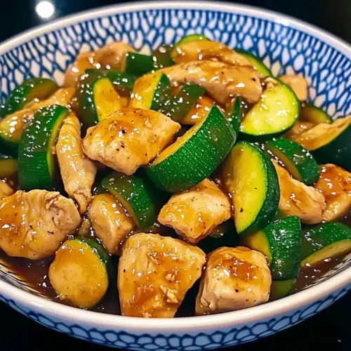 Chicken Zucchini Stir Fry