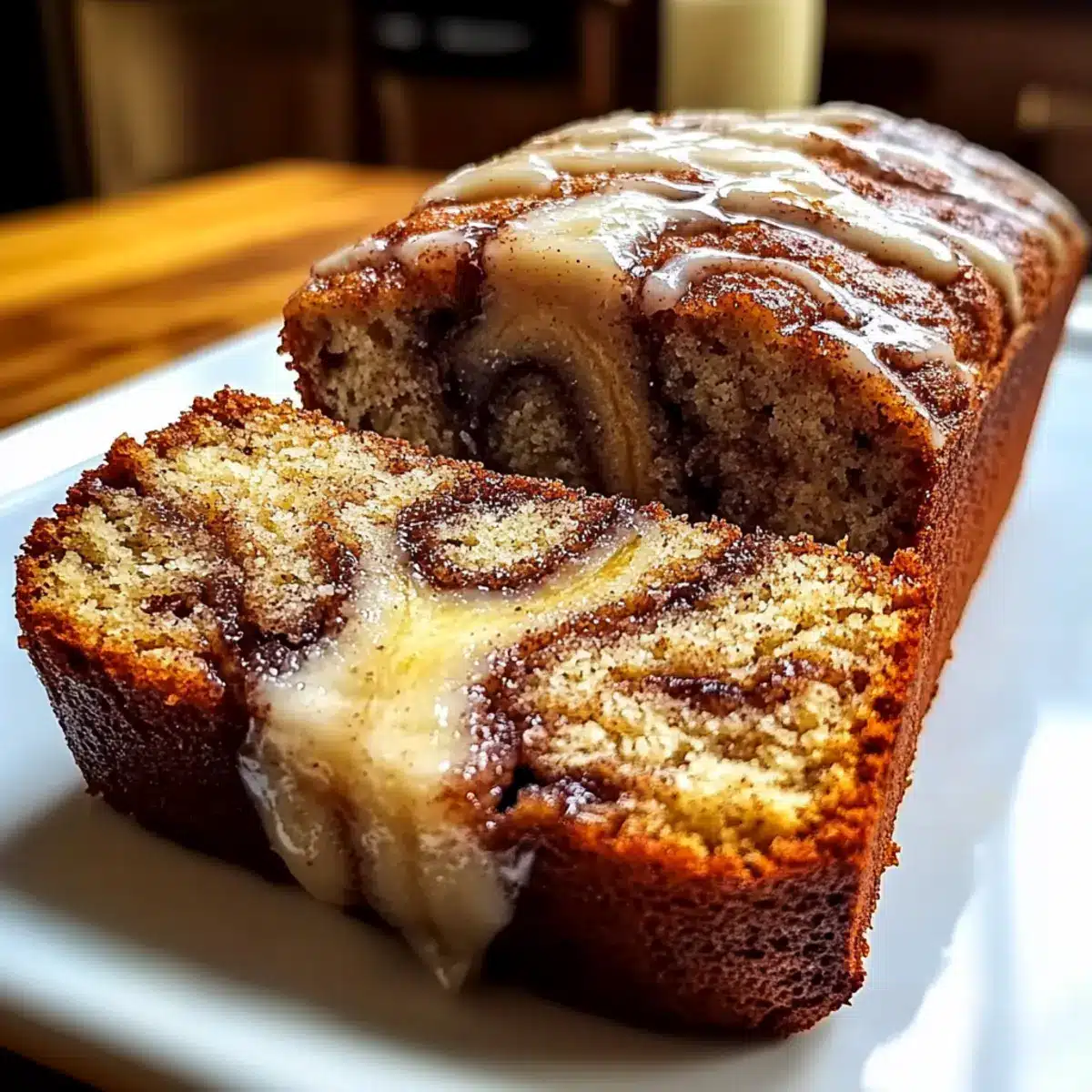 Cinnamon Swirl Banana Bread