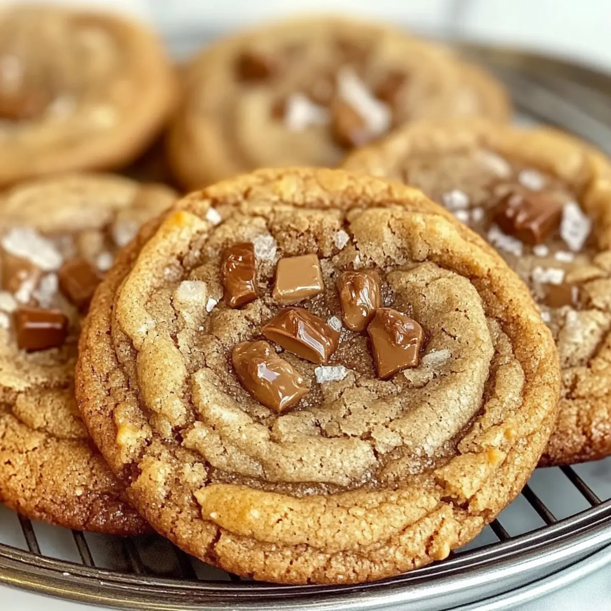 Brown Butter Coffee Toffee Cookies