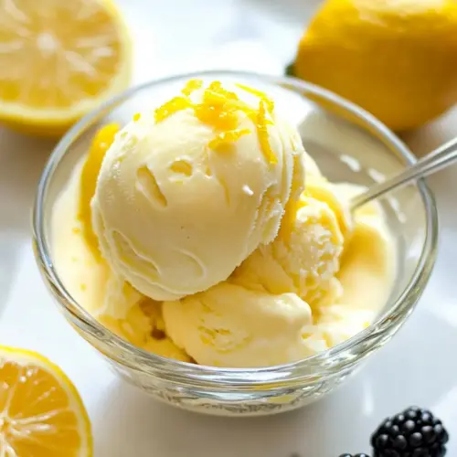 Lemon Frozen Yogurt