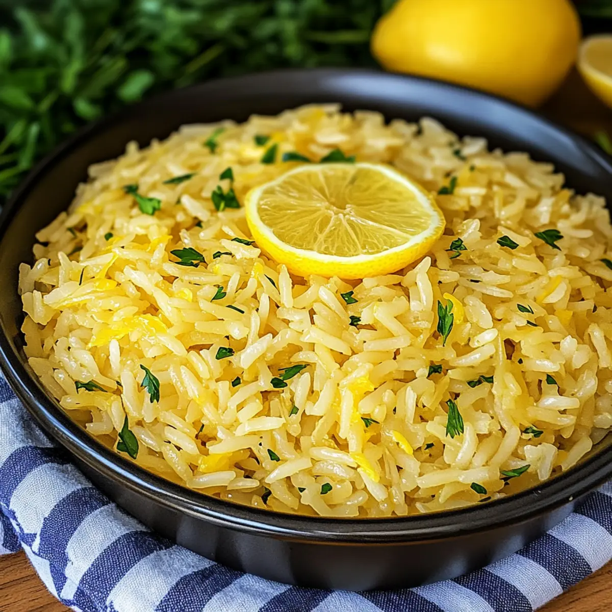 Easy Greek Lemon Rice