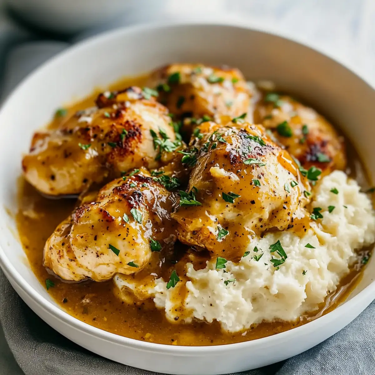 Slow Cooker Honey Mustard Chicken