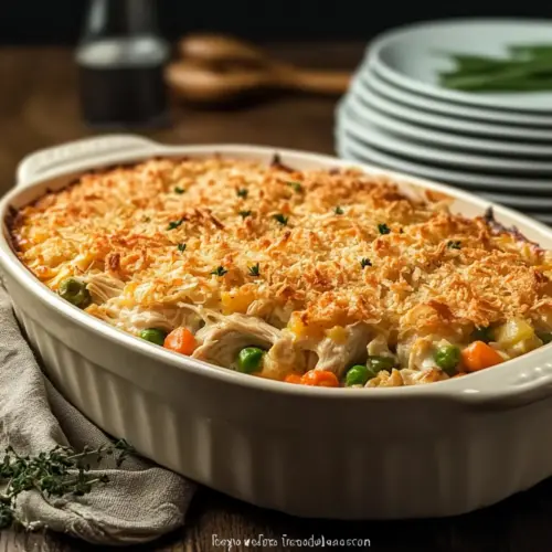 Rotisserie Chicken Casserole