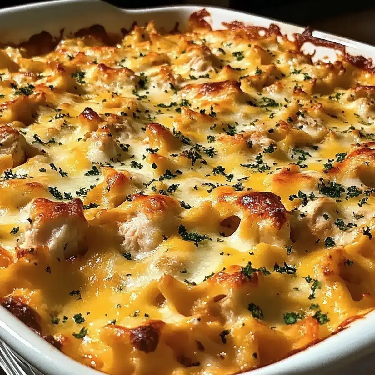 BBQ Ranch Chicken Casserole