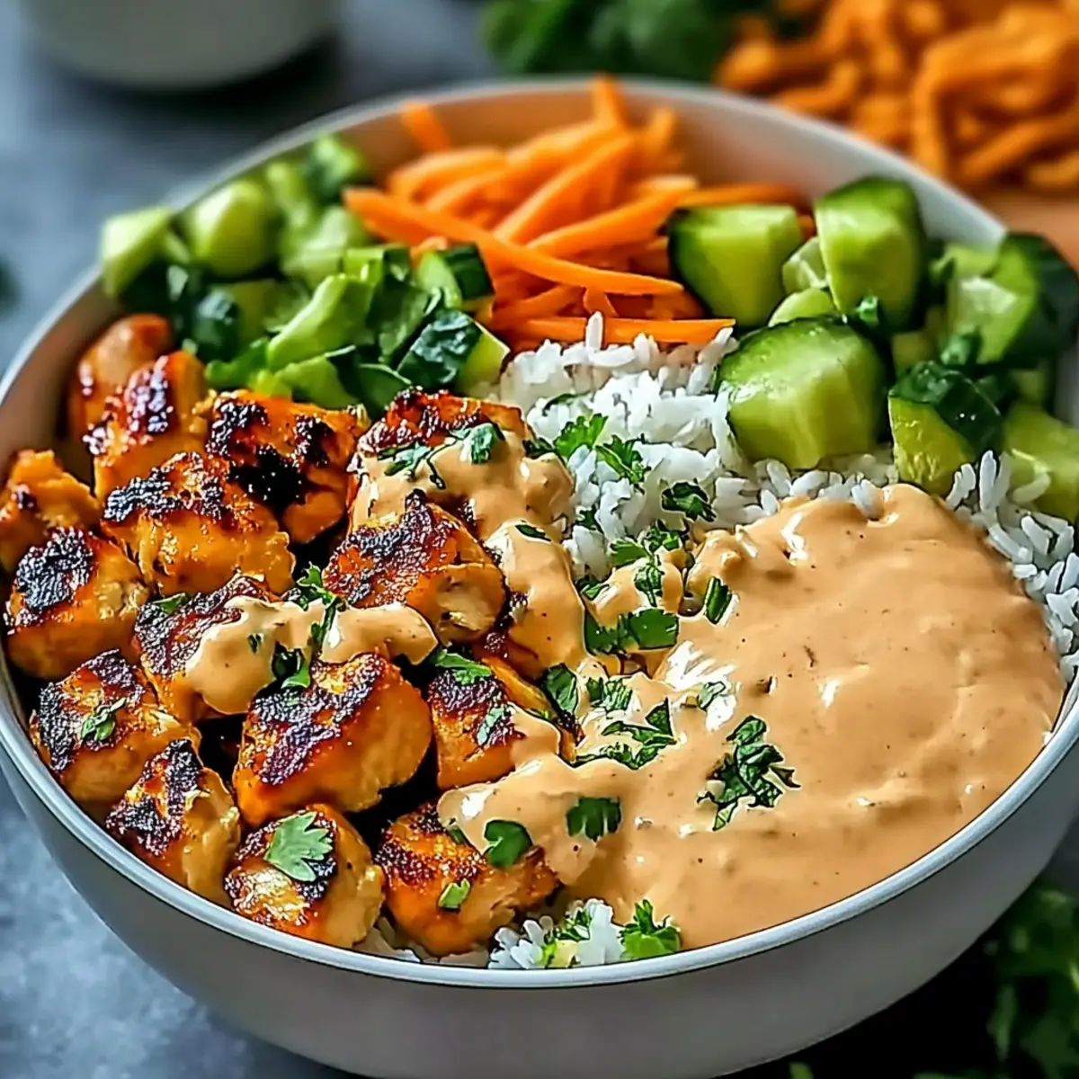 Bang Bang Chicken Bowl
