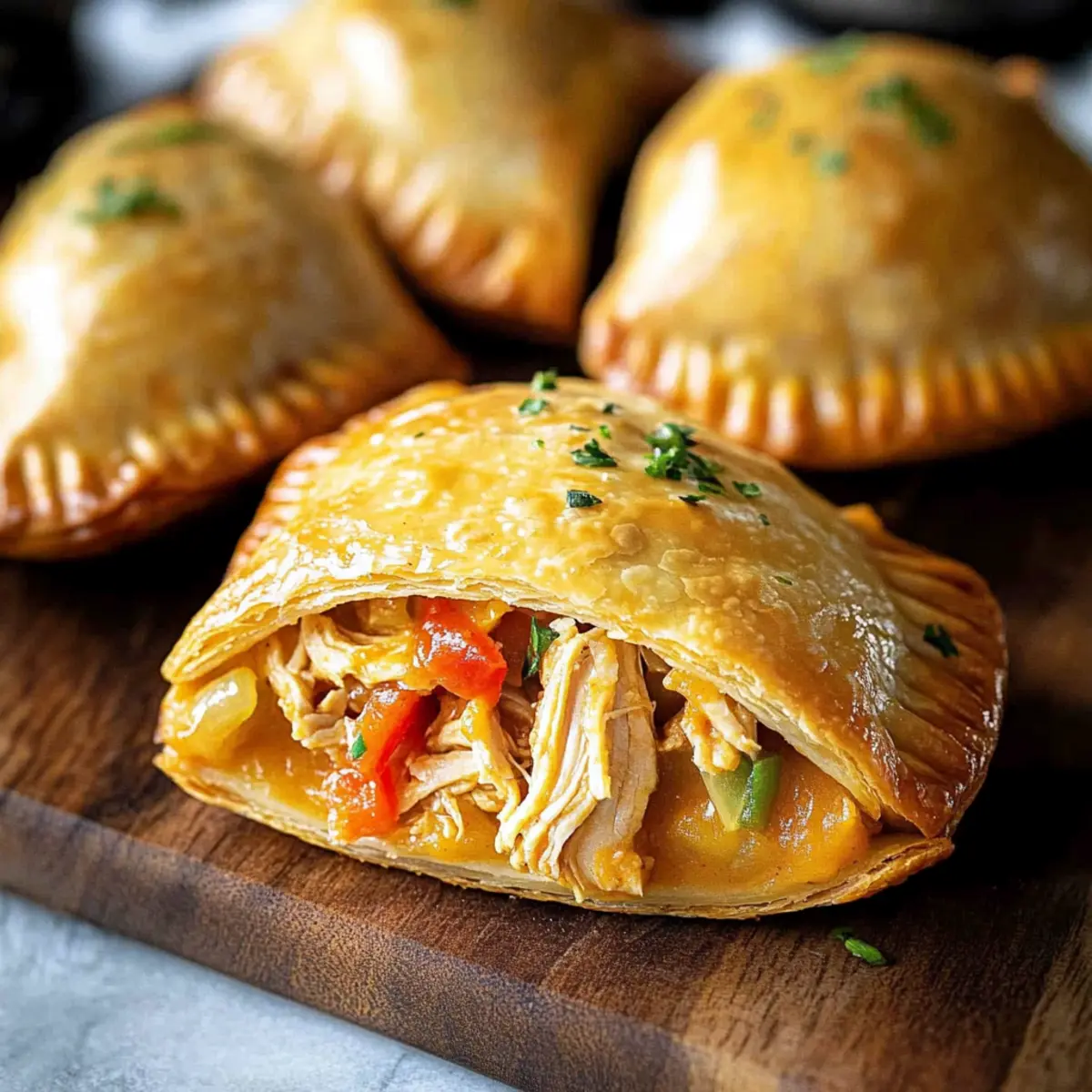 Baked Chicken Empanadas with Latin Soul