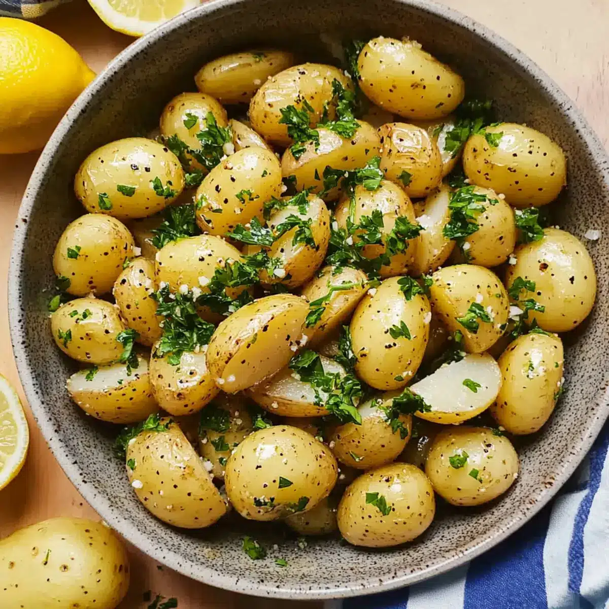 Garlic Parsley Potatoes