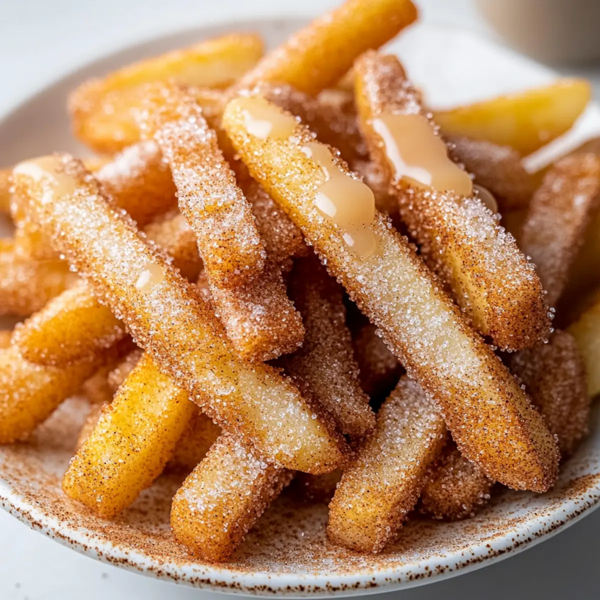 Air Fryer Apple Fries
