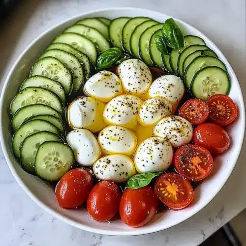 Cucumber Mozzarella Salad