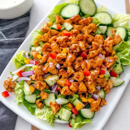 Honey Hot Chicken Salad