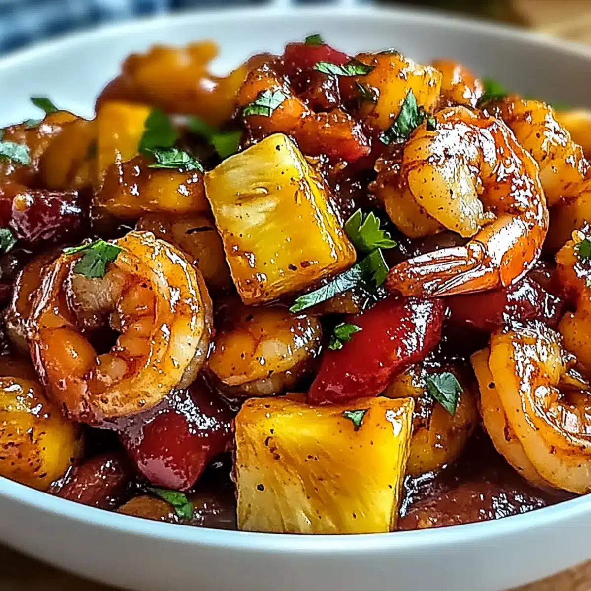 Sweet Chili Pineapple Shrimp