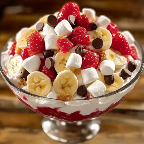 Banana Split Fluff Salad