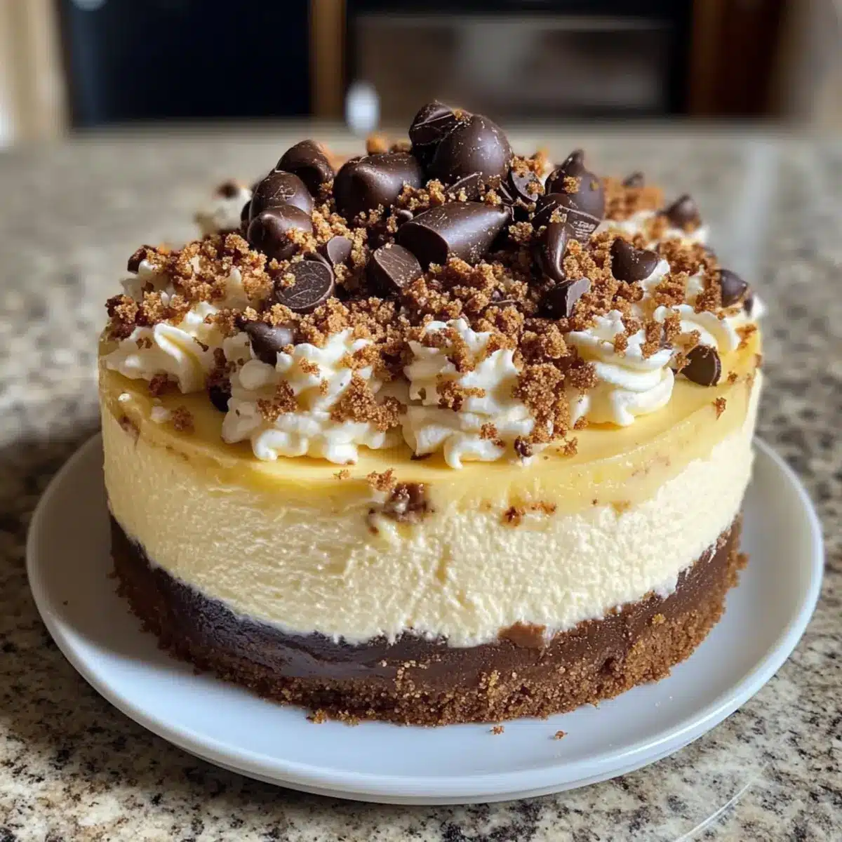 Mascarpone Ricotta Cannoli Cheesecake