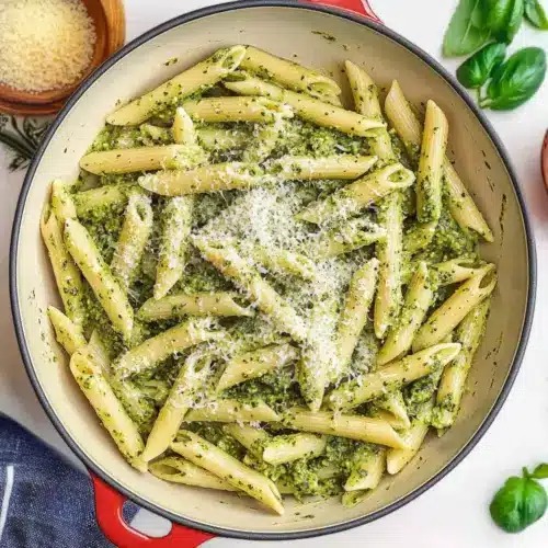Pesto Ricotta Pasta