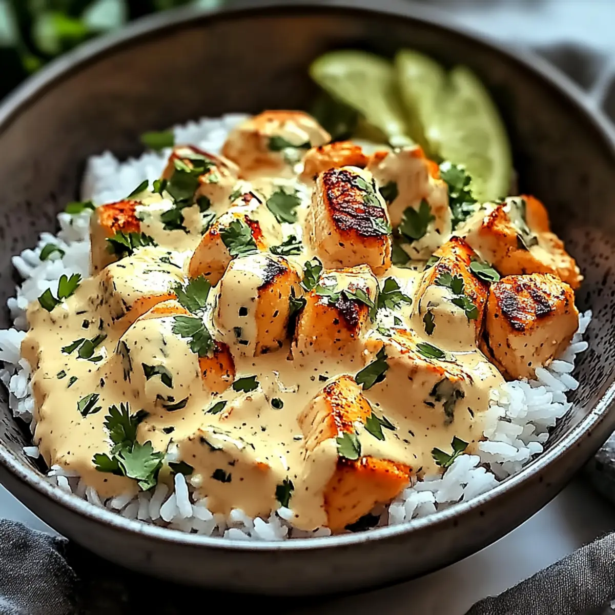 Coconut Chicken Rice Bowl