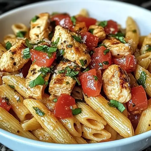 Bruschetta Chicken Pasta