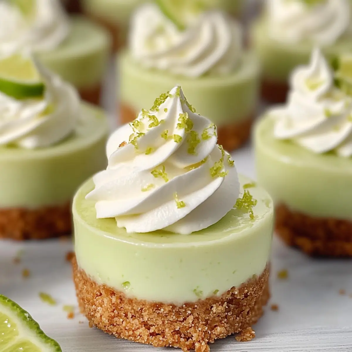 No-Bake Key Lime Cheesecake Cups