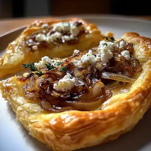 Caramelized Onion and Goat Cheese Tarts