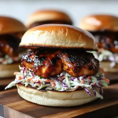 Honey Chipotle Chicken Sliders
