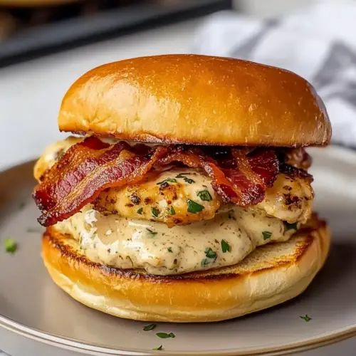 Garlic Parmesan Chicken Sandwiches