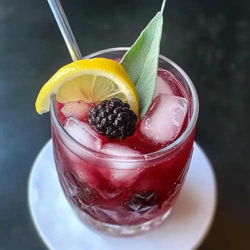 Blackberry Sage Iced Tea