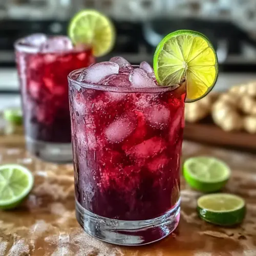 Hibiscus Ginger Iced Tea