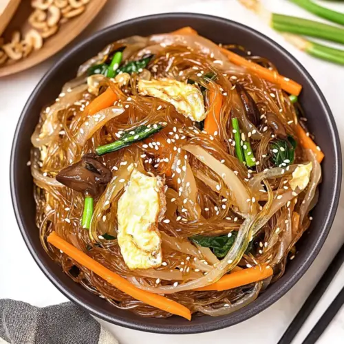 Korean Glass Noodle Stir Fry