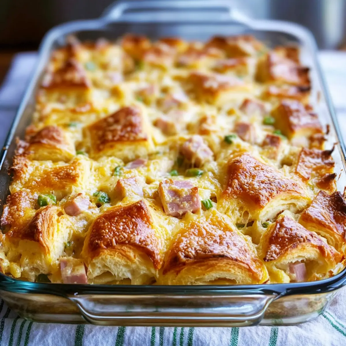 Crescent Roll Breakfast Casserole
