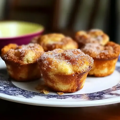 Cinnamon Sugar French Toast Muffins