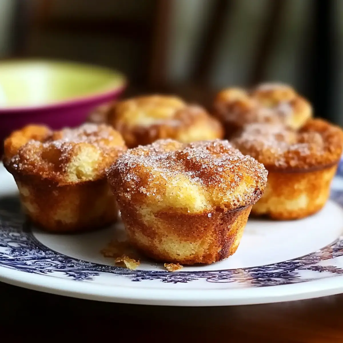 Cinnamon Sugar French Toast Muffins