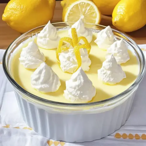 Lemon Mousse