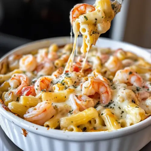 Shrimp Alfredo Bake Recipe