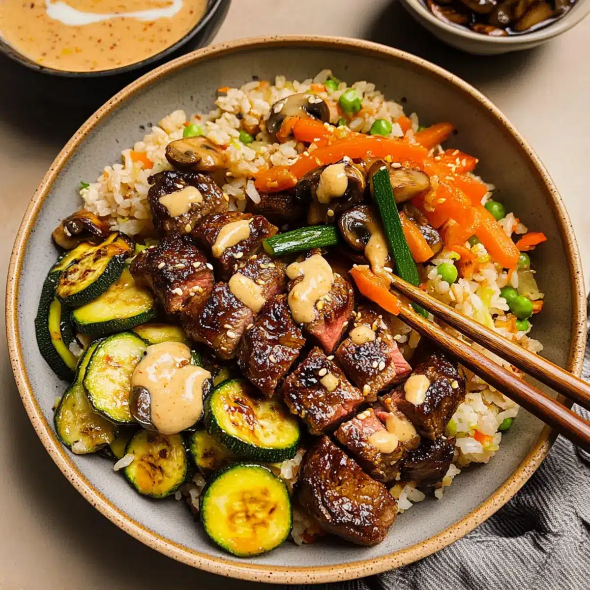 Hibachi Steak Bowls