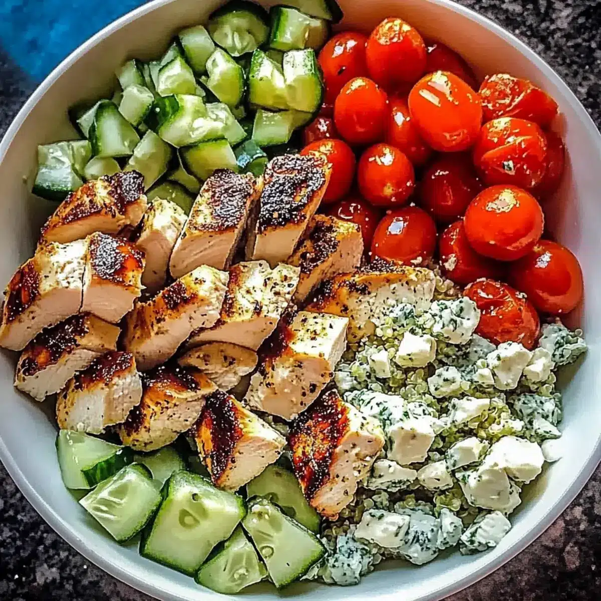 Greek Chicken Bowls