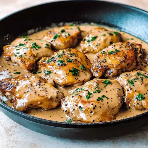 Chicken au Poivre
