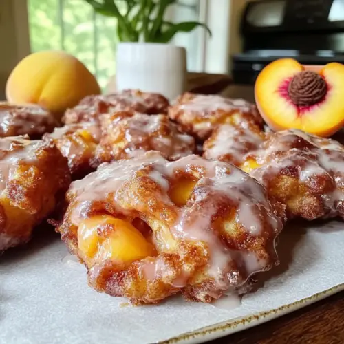 Southern Peach Fritters