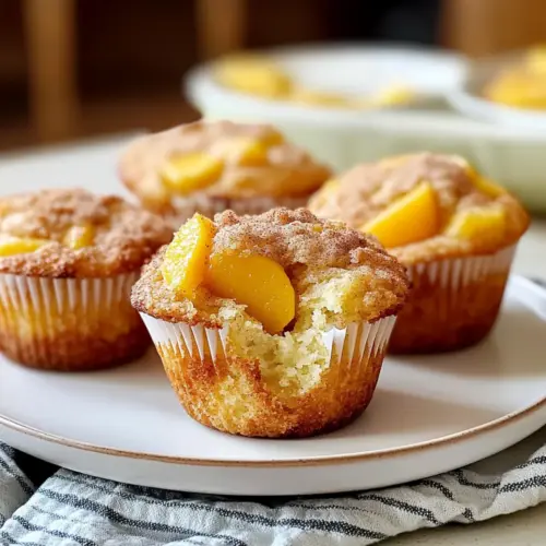 Peach Muffins