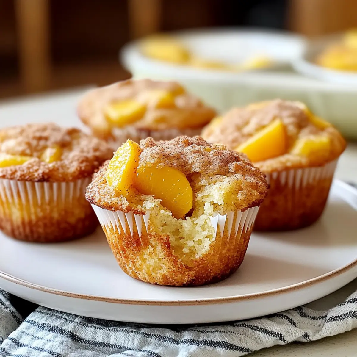 Peach Muffins