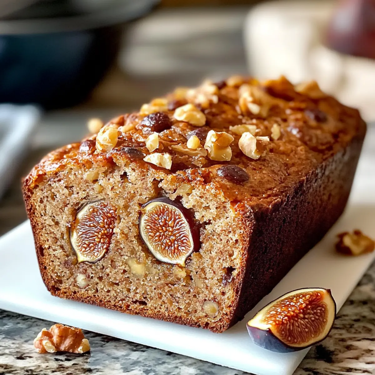 Fig & Date Nut Bread