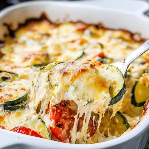 Baked Zucchini and Cheese